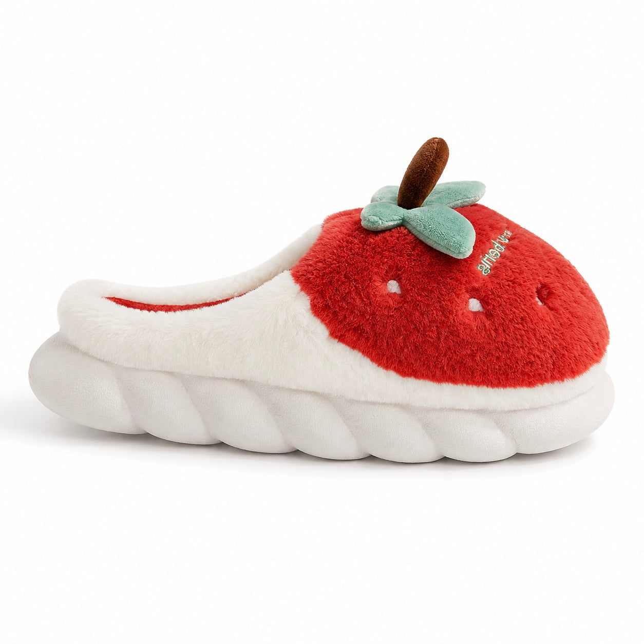 CloudNest™ Plush Slippers Strawberry